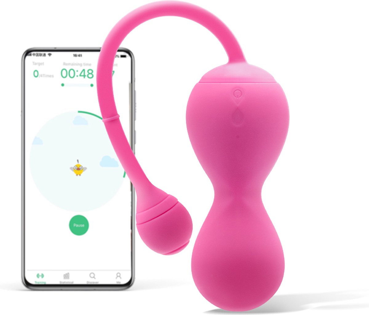 Magic Motion Kegel Master Gen 2 Akıllı Telefon Kontrollü Kegel Egzersiz Cihazı Giyilebilir Vibratör