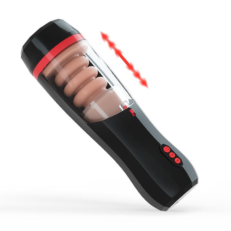 Carmine Git Gel Yapabilen Realistik Yapay Vajina Şarjlı Mastürbatör