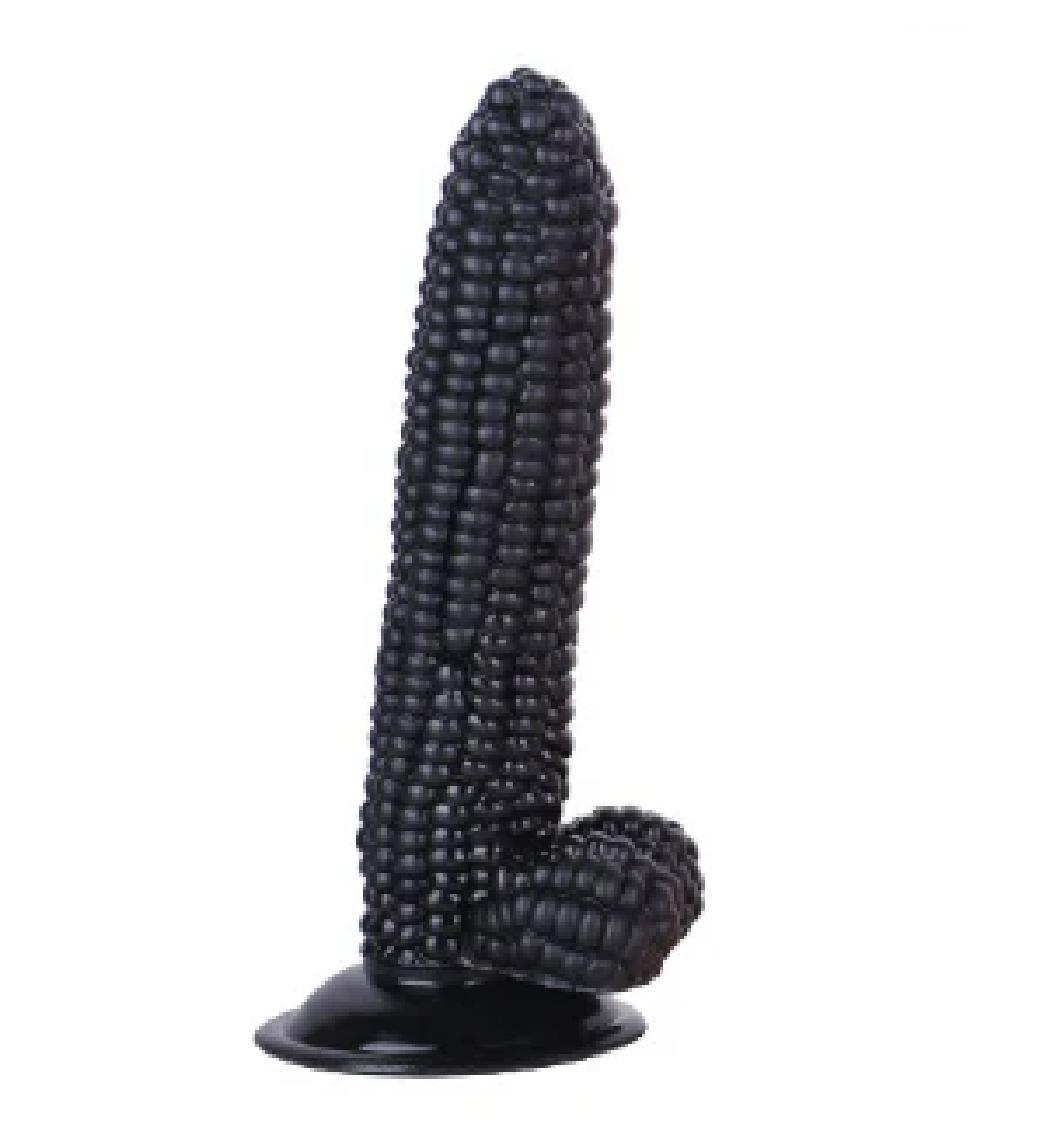 Carmine Vantuzlu Büyük Boy Silikon Mısır Dildo