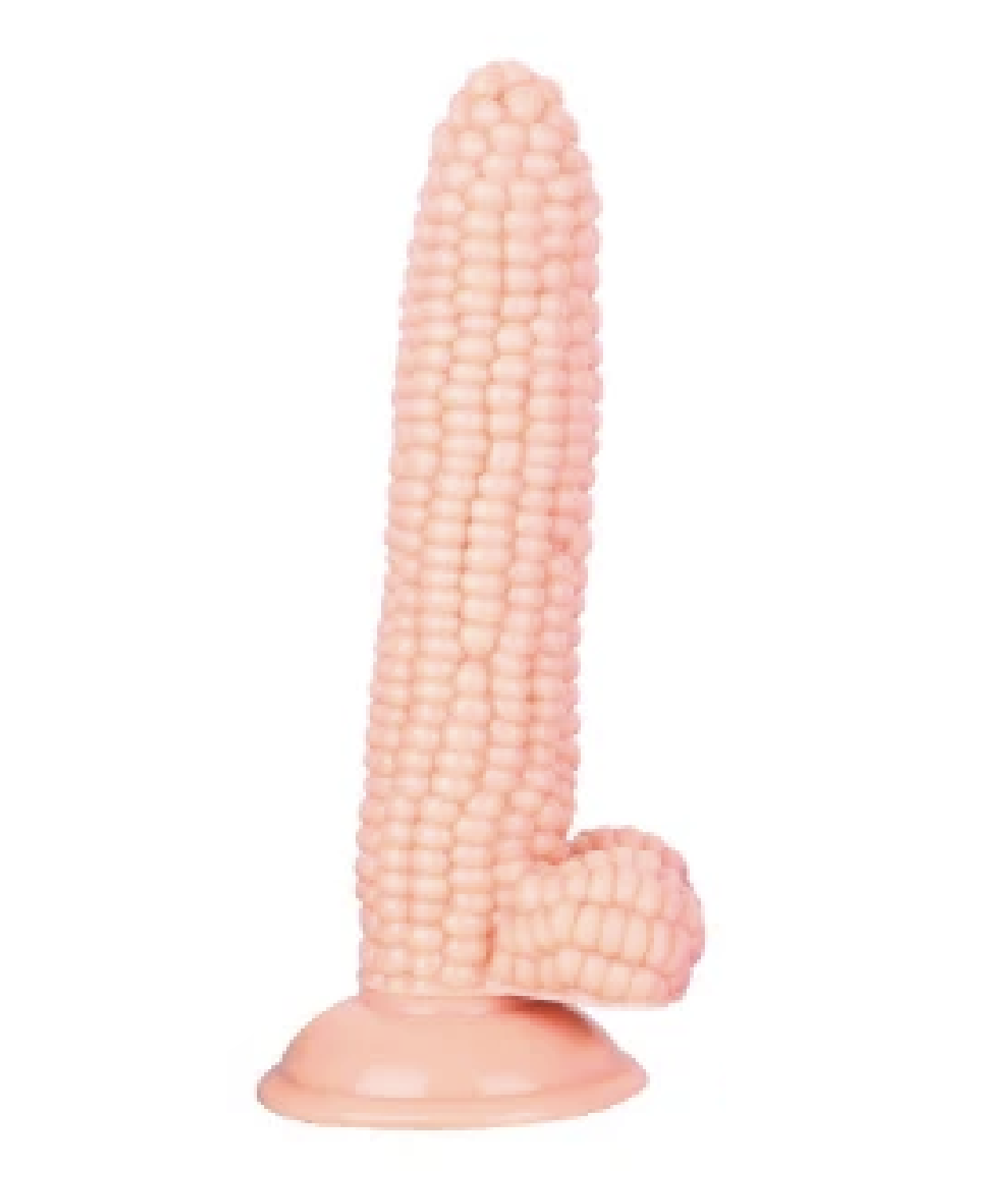 Carmine Vantuzlu Büyük Boy Silikon Mısır Dildo