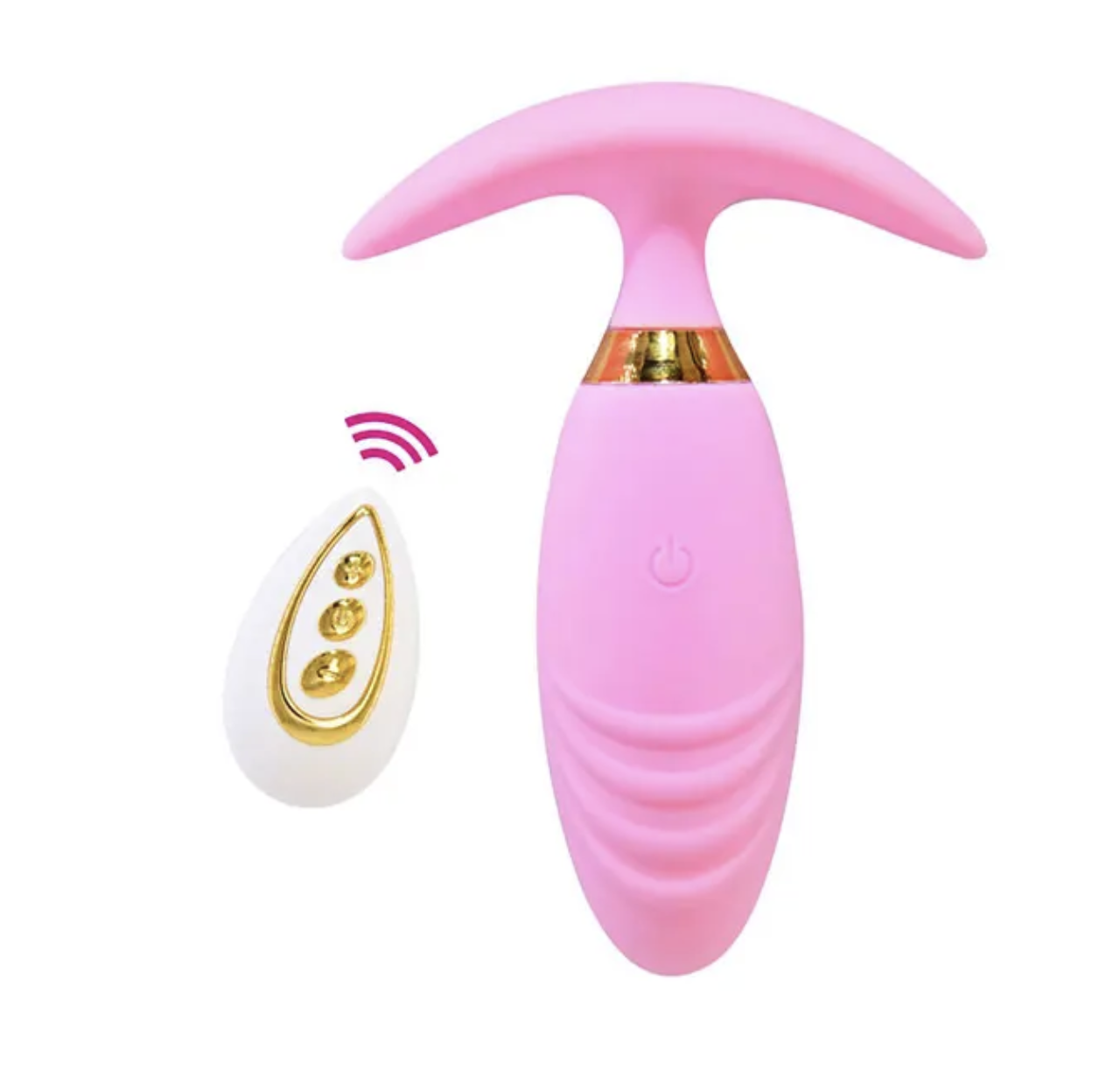 Carmine Wireless Kumandalı Su Geçirmez Giyilebilir Titreşimli Anal Vibratör Plug