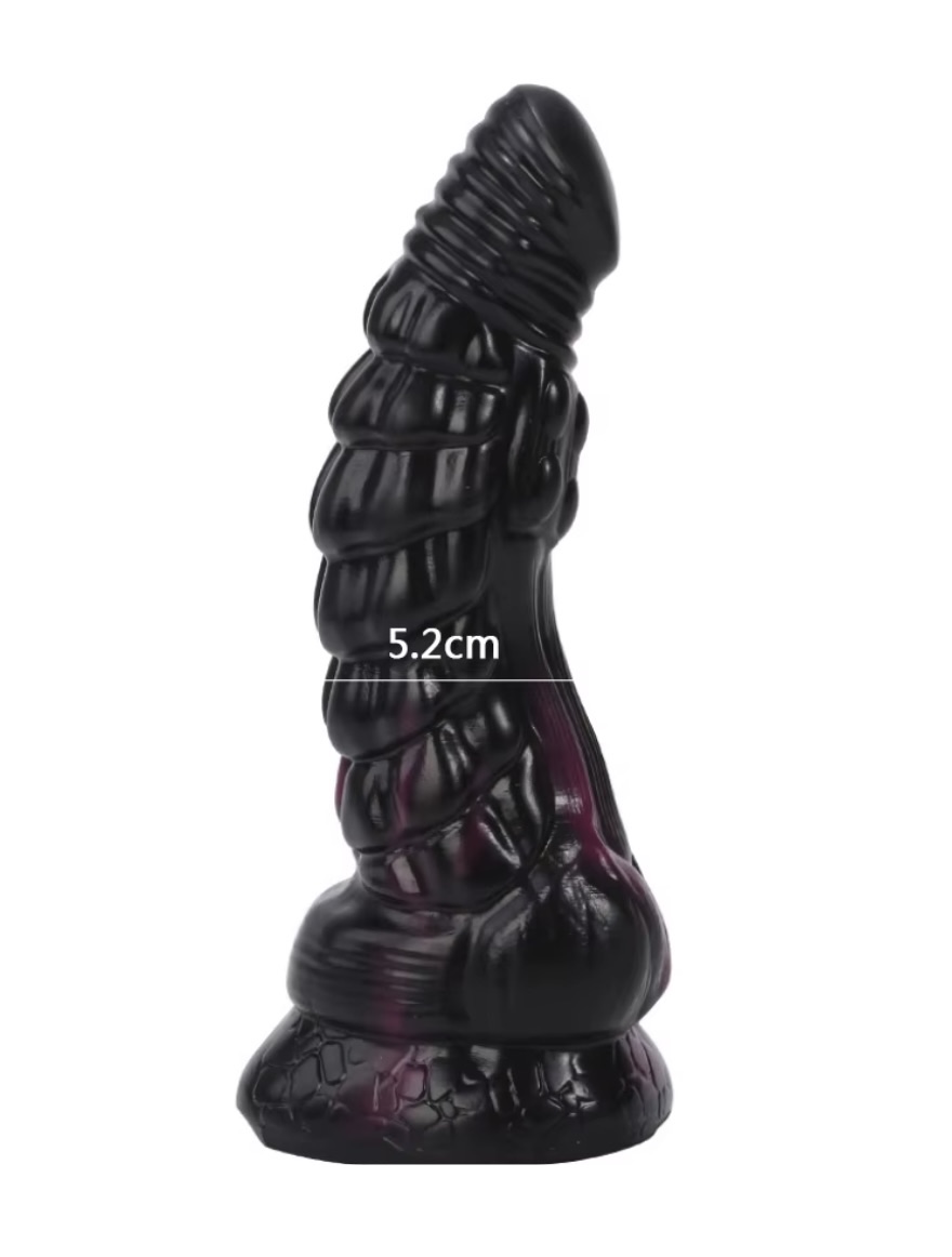 Carmine Büyük Boy Vantuzlu Silikon Ahtapot Canavar Dildo