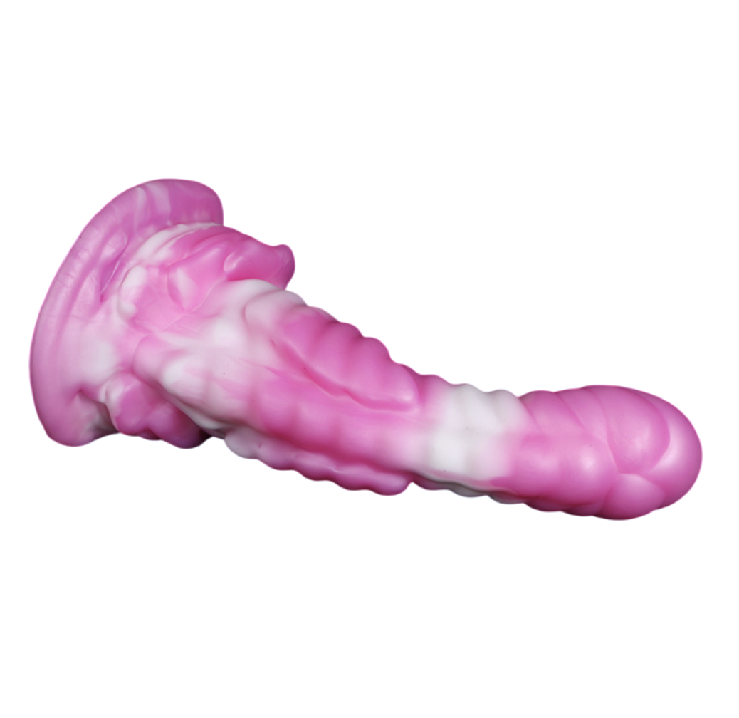 Carmine Büyük Boy Silikon Vantuzlu Su Geçirmez Ahtapot Dildo