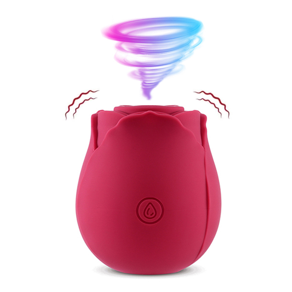 Carmine Emme Modlu Pürüzsüz Silikon Su Geçirmez Lüks Gül Vibratör