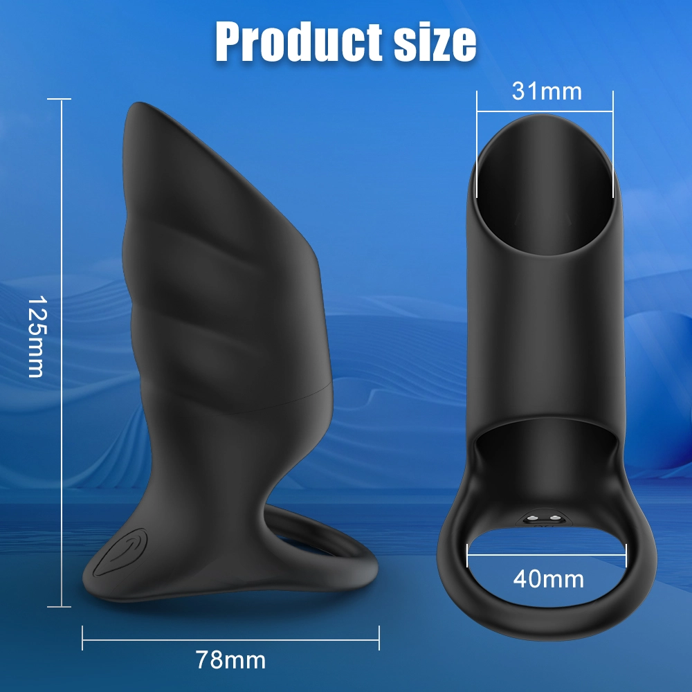 Carmine G Noktası Uyarıcılı 10 Titreşim Modlu Penis Kılıfı