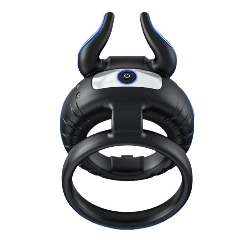 Carmine Klitoris Uyarıcılı Titreşimli Şarjlı Penis Halkası