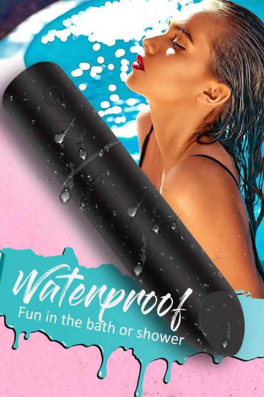 Göğüs ve Klitoris İçin Titreşimli Su Geçirmez Mini Bullet Vibratör
