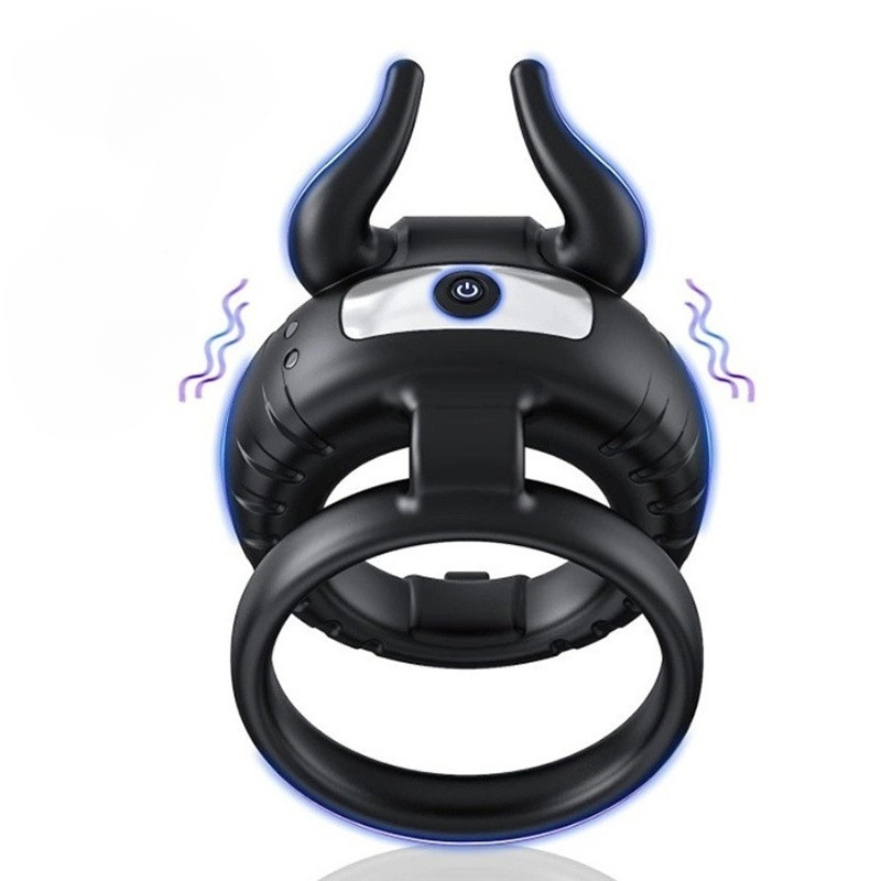 Carmine Klitoris Uyarıcılı Titreşimli Şarjlı Penis Halkası