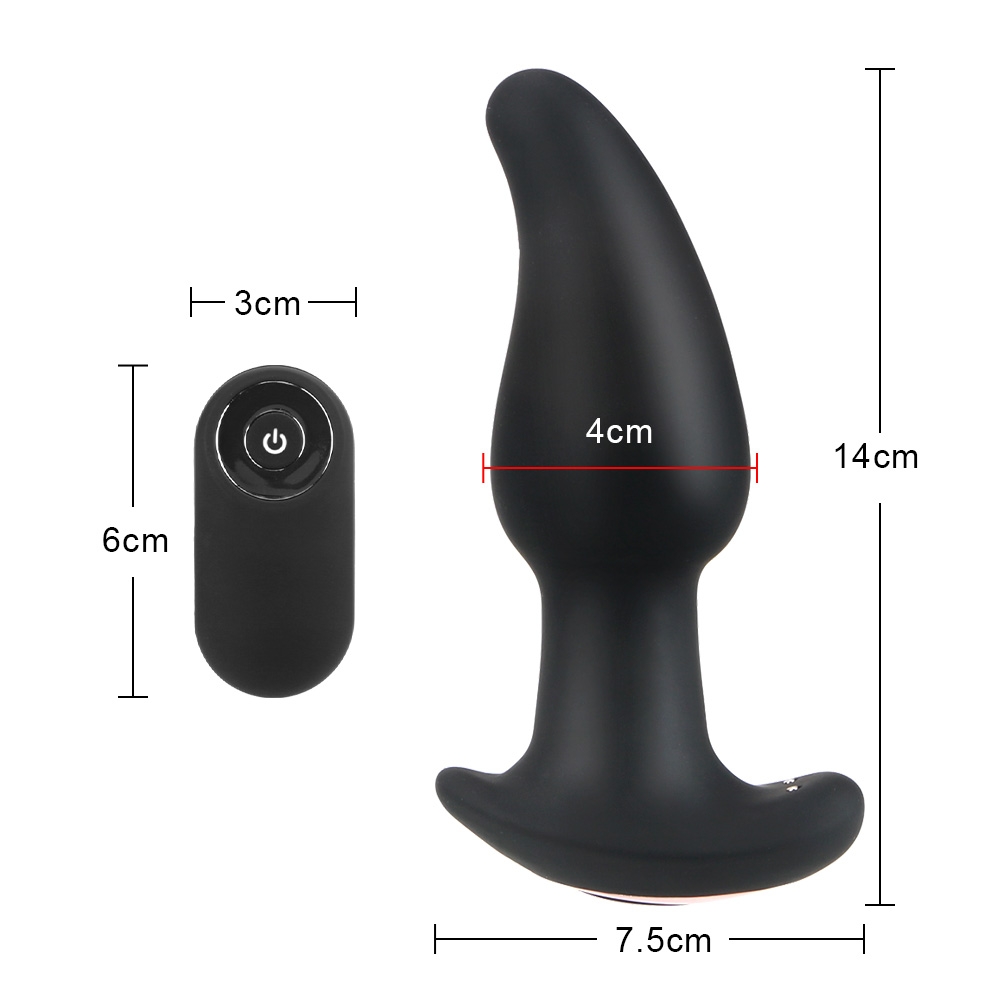 Wireless Kumandalı 10 Modlu Su Geçirmez Giyilebilir Anal Plug Lüks Vibratör