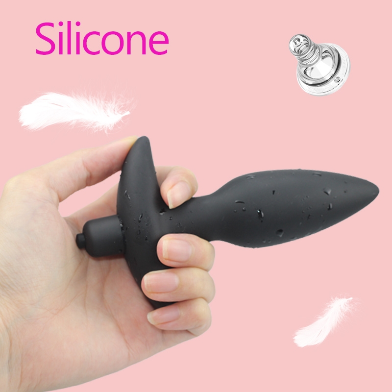 Su Geçirmez Titreşimli Anal Plug Vibratör