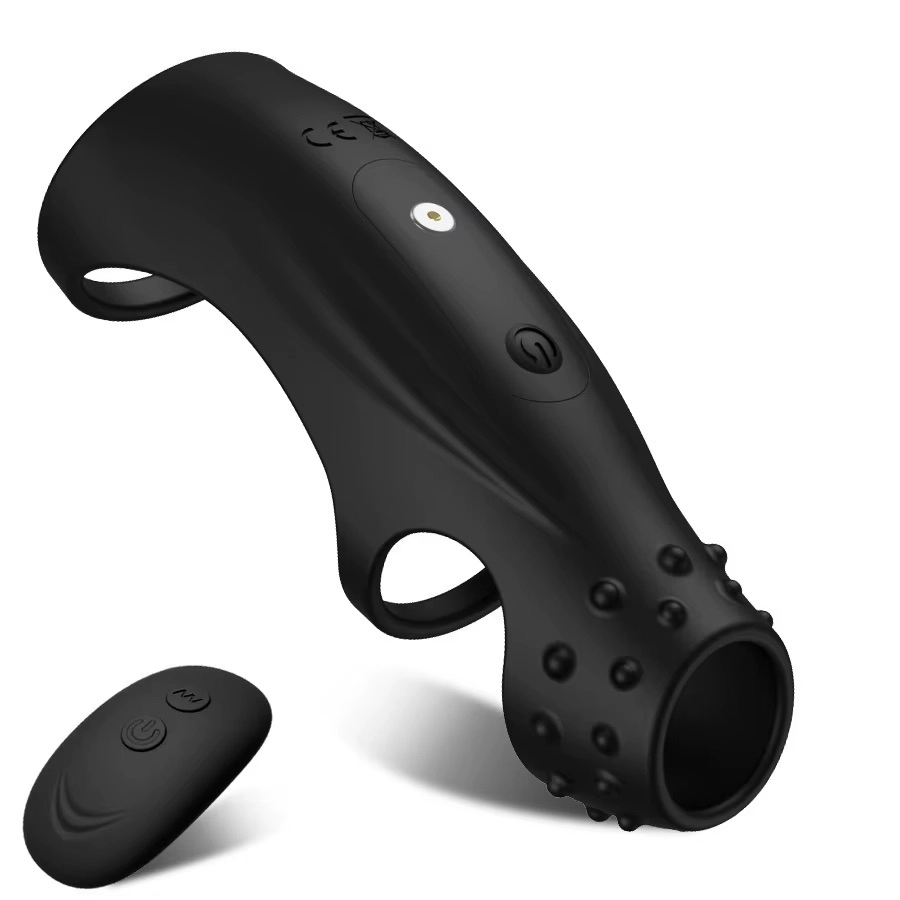 Carmine Titreşimli G Noktası Uyarıcılı Şarjlı Penis Kılıfı