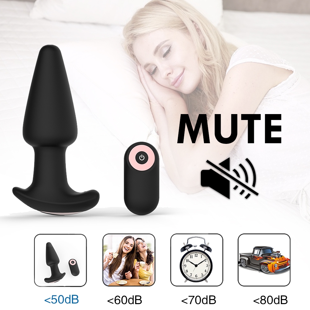 Wireless Kumandalı 10 Modlu Su Geçirmez Titreşimli Giyilebilir Anal Plug Vibratör