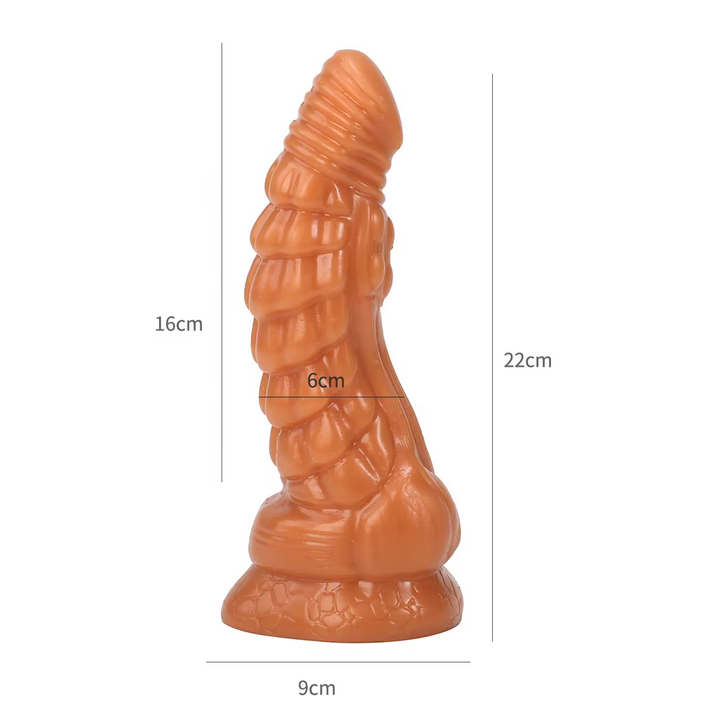 Carmine Büyük Boy Vantuzlu Silikon Ahtapot Canavar Dildo