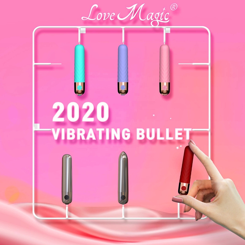 Love Magic Su Geçirmez Şarjlı 10 Modlu Bullet Vibratör