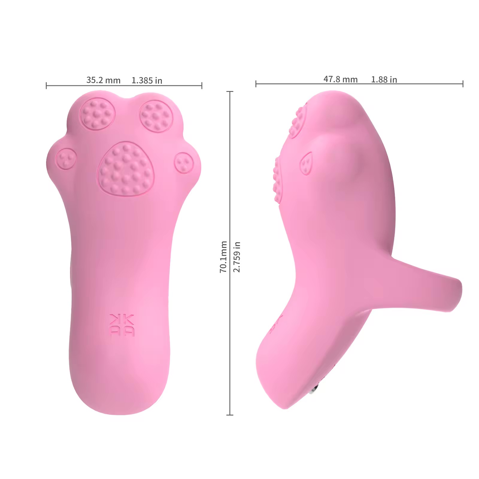 Carmine 8 Modlu Titreşimli Pati Model Parmak Vibratör