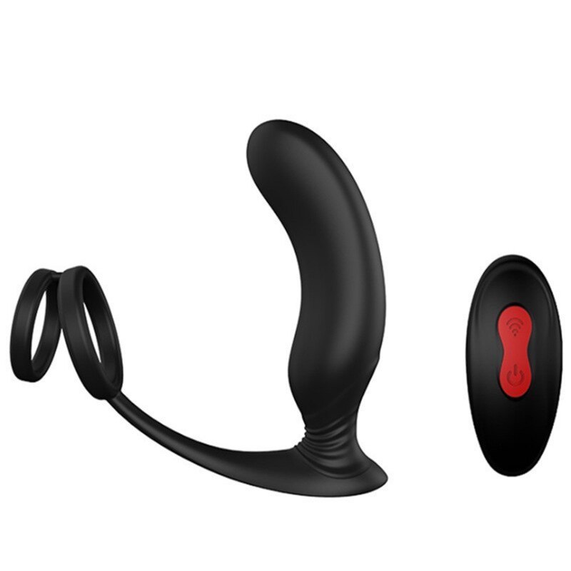 S-Hande Wireless Kumandalı Su Geçirmez Titreşimli Penis Halkası Anal Vibratör