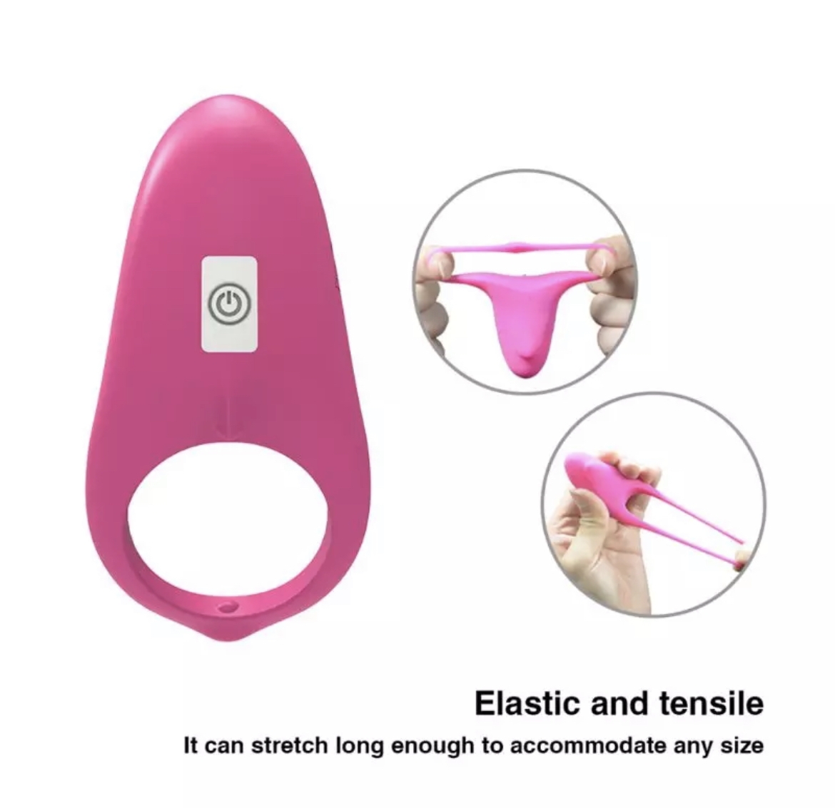 Shark 9 Modlu Wireless Kumandalı Su Geçirmez Lüks Penis Halkası