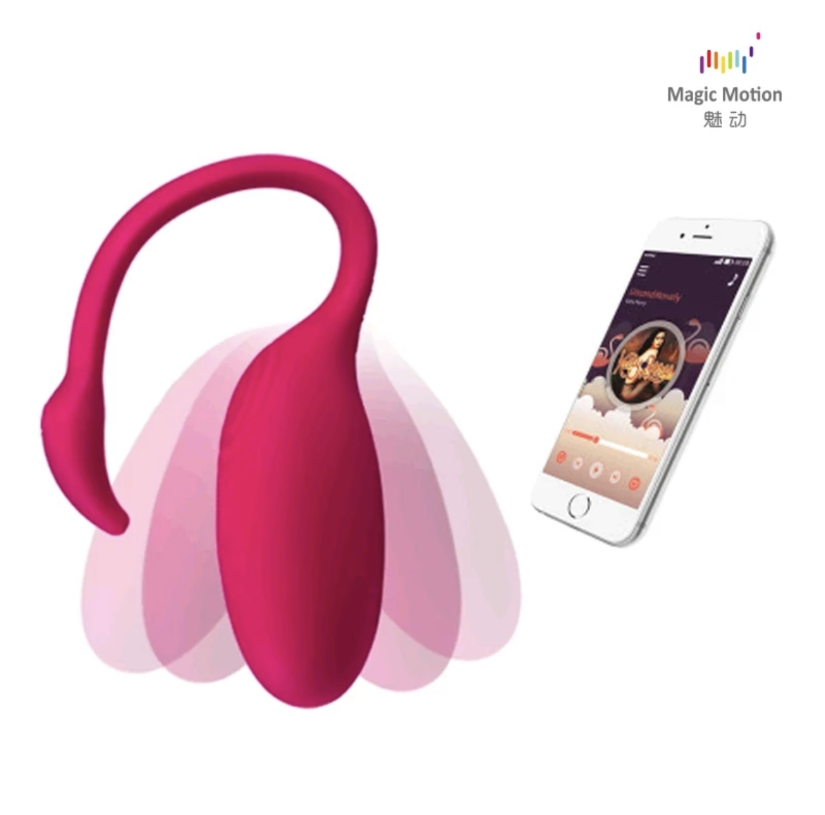 Magic Motion Flamingo Akıllı Telefon Uyumlu Mini Lüks Vibratör