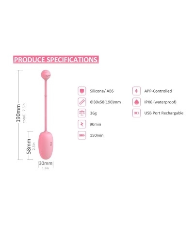 Magic Motion Kegel Coach Akıllı Telefon Uyumlu Giyilebilir Vibratör