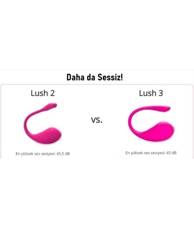 Lovense Lush 3.0 Yeni Nesil Akıllı Telefon Tablet Uyumlu Lüks Vibratör
