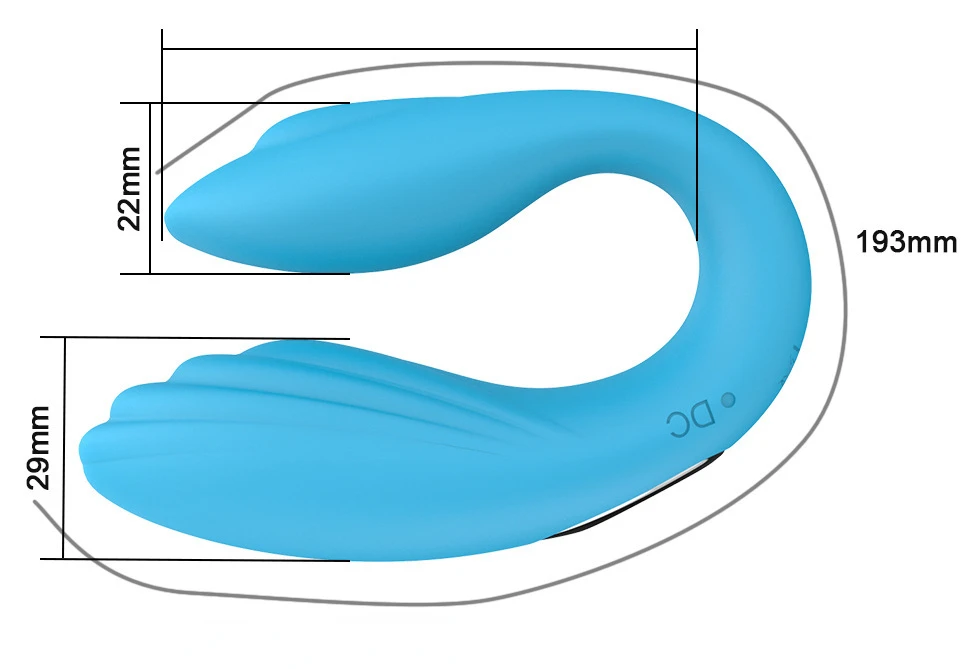 Carmine Wireless Kumandalı Titreşimli Şarj Edilebilir Su Geçirmez Vibratör