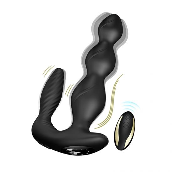 Maxfun Wireless Kumandalı Su Geçirmez Titreşimli Lüks Prostat Anal Vibratör