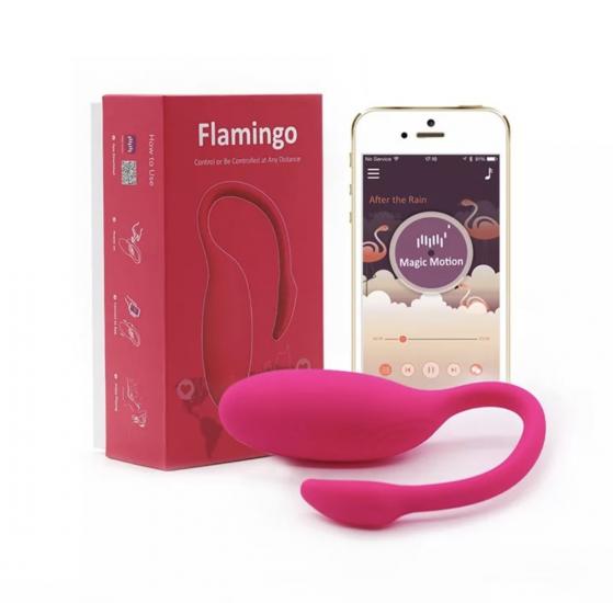 Magic Motion Flamingo Akıllı Telefon Uyumlu Mini Lüks Vibratör