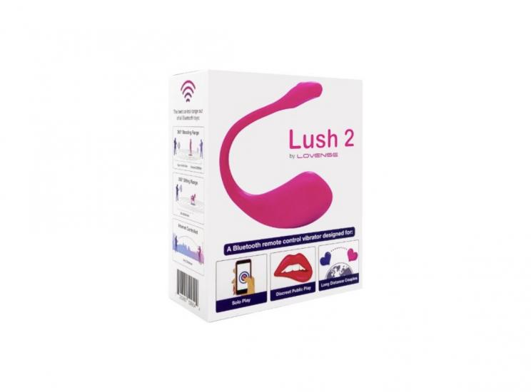 Lovense Lush 2.0 Nesil Akıllı Telefon Tablet Uyumlu Vibratör
